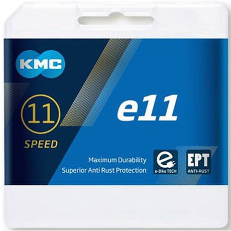 Chaîne de vélo électrique KMC e11 EPT 11 vitesses 136 maillons