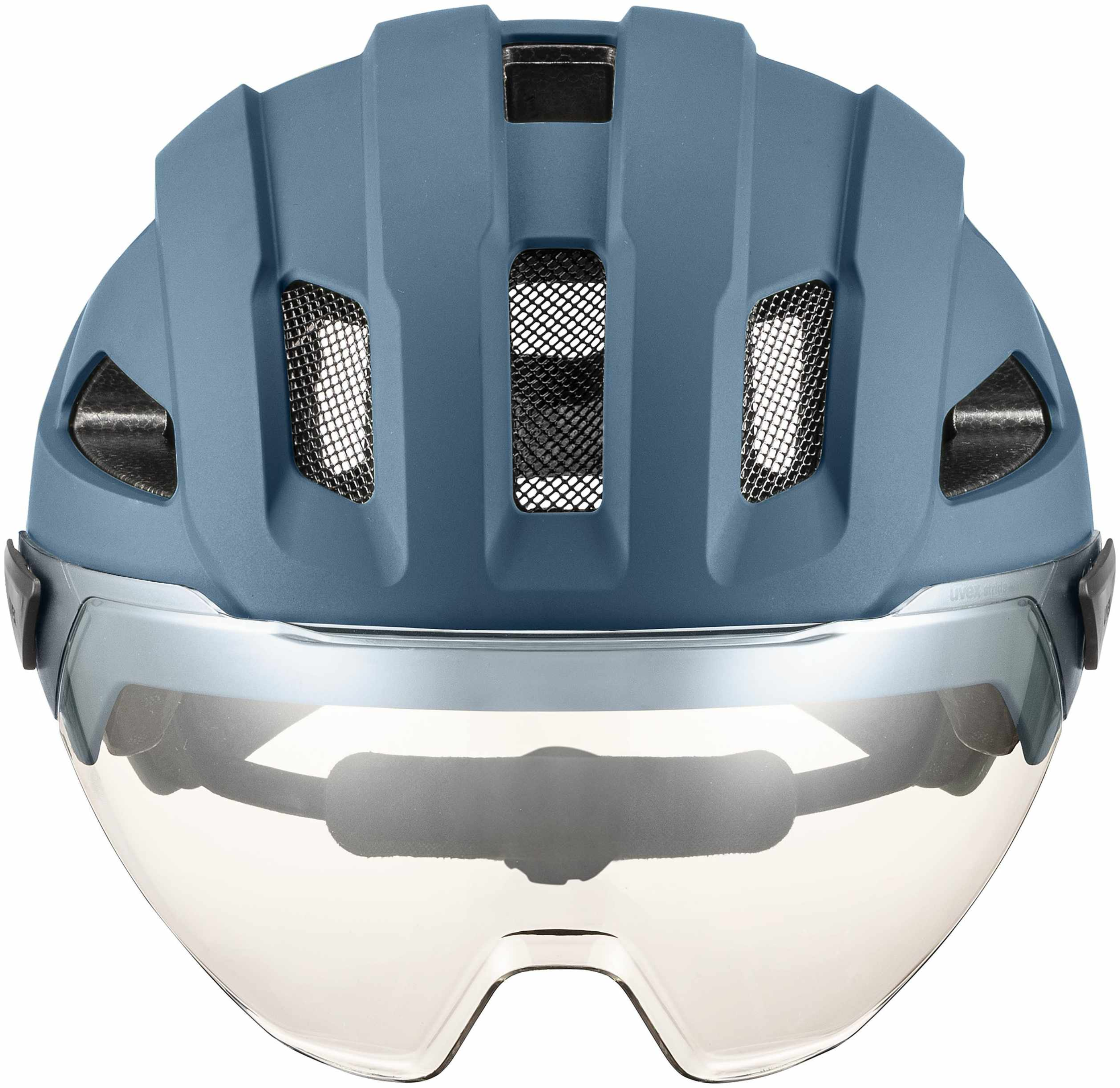 uvex Stride Visor Casque ville Stone Blue Mat