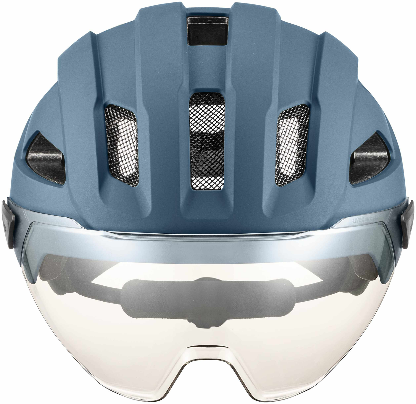 uvex Stride Visor Casque ville Stone Blue Mat