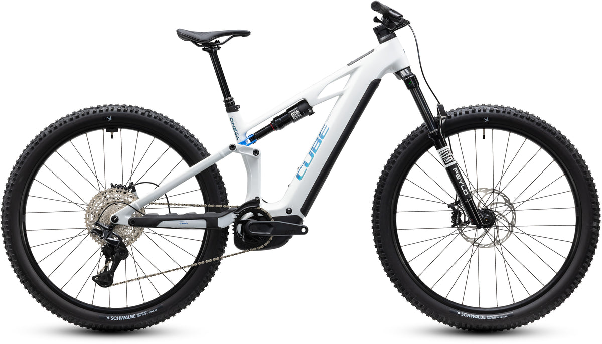 Cube Stereo Hybrid ONE44 HPC Pro 800  blanc métallique´n´bleu (2027)