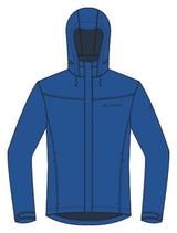VAUDE Escape Bike Light Veste Homme, bleu signal
