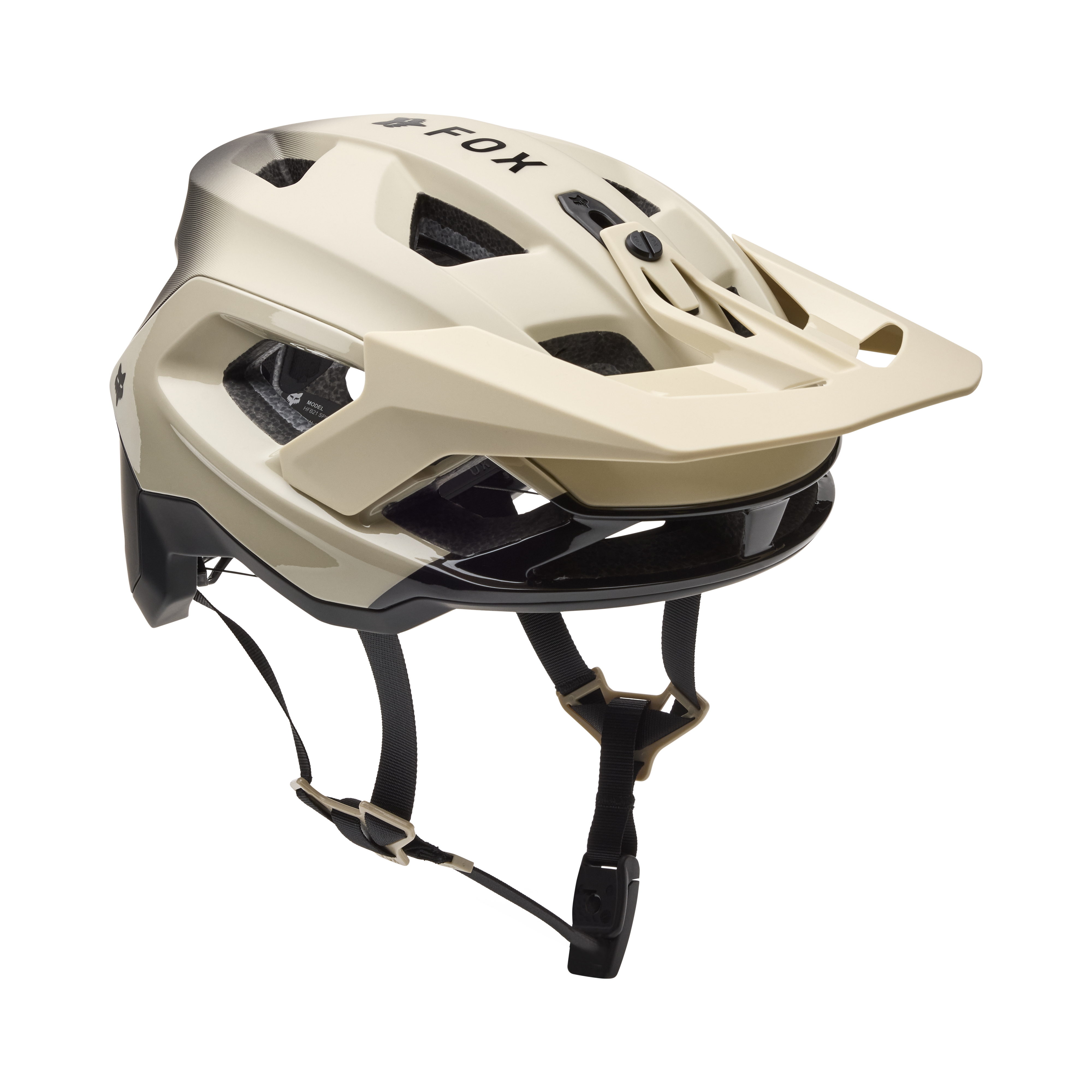 Casque VTT Fox Speedframe Pro Backfade Crème