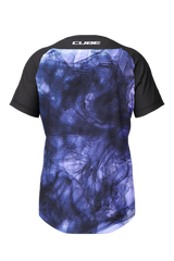Cube maillot VTT ARTLINE manches courtes blue´n´black