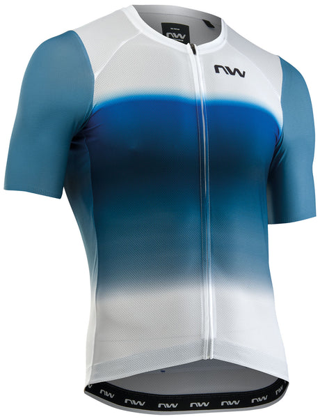 Northwave Blade Air Maillot Manches Courtes Blanc/Bleu