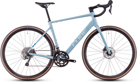 Cube Attain Race  gris sarcelle´n´glace