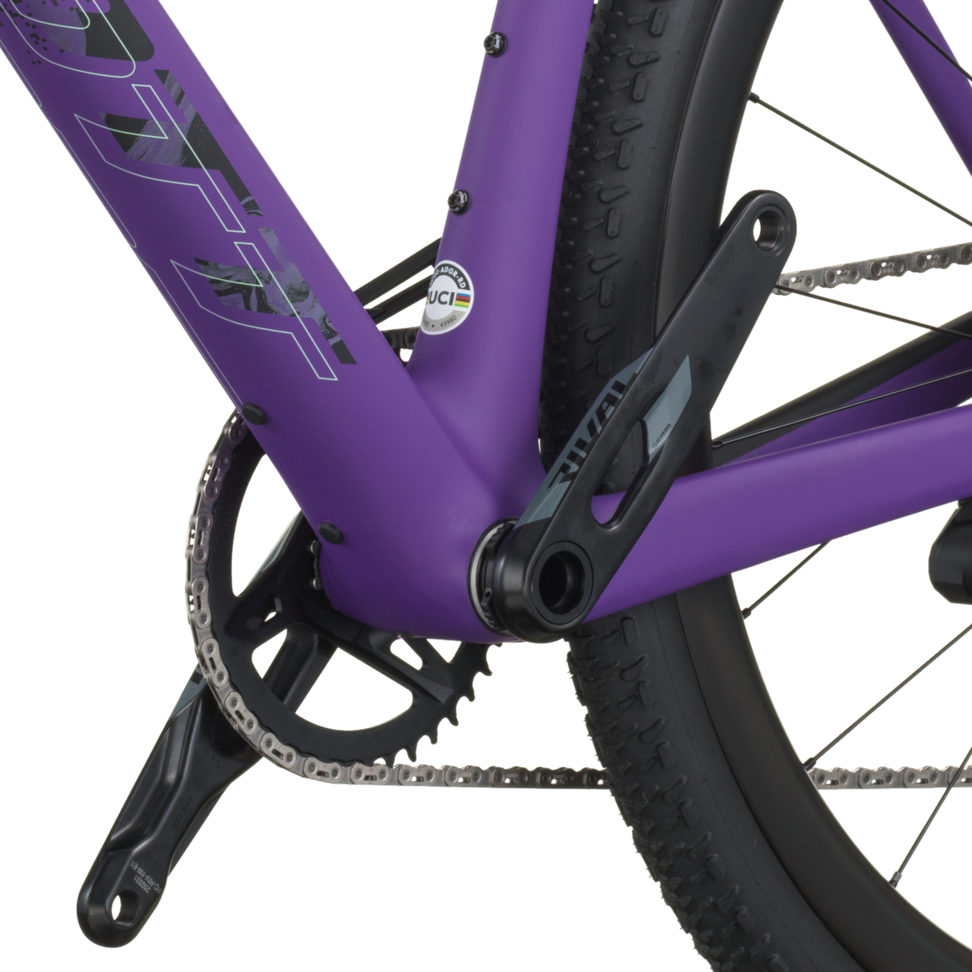 Scott Addict Gravel 20 carbone noir/indigo violet