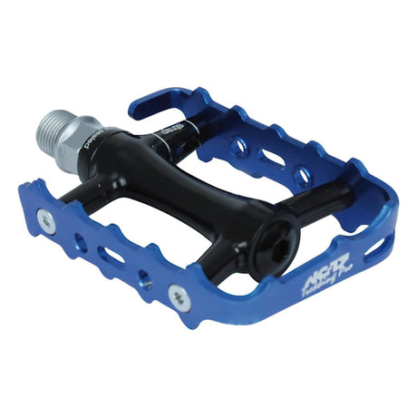 NC-17 plateforme pédale Trekking Pro, alu, roulements de précision noir/bleu
