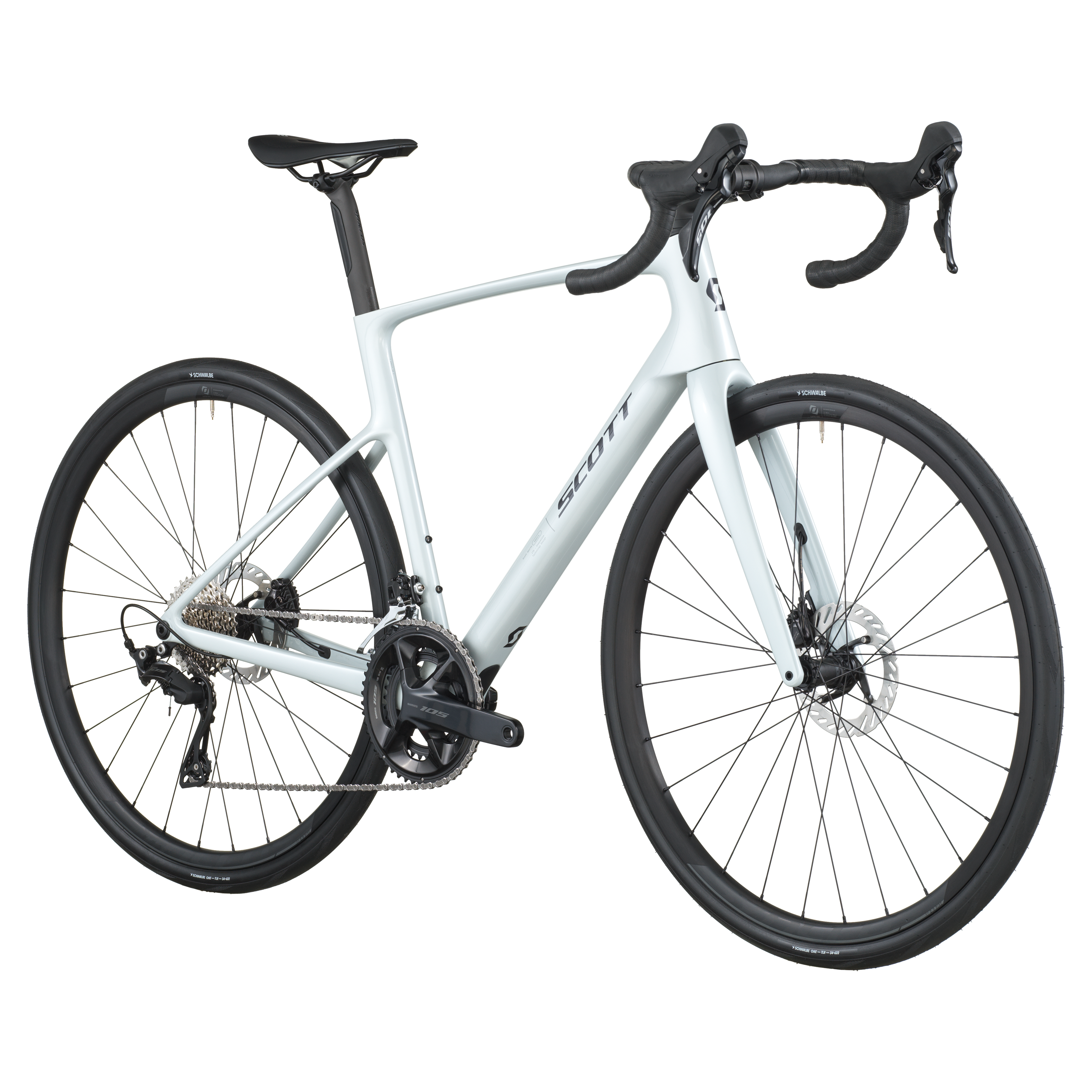 Scott Addict 50 blanc cumulus