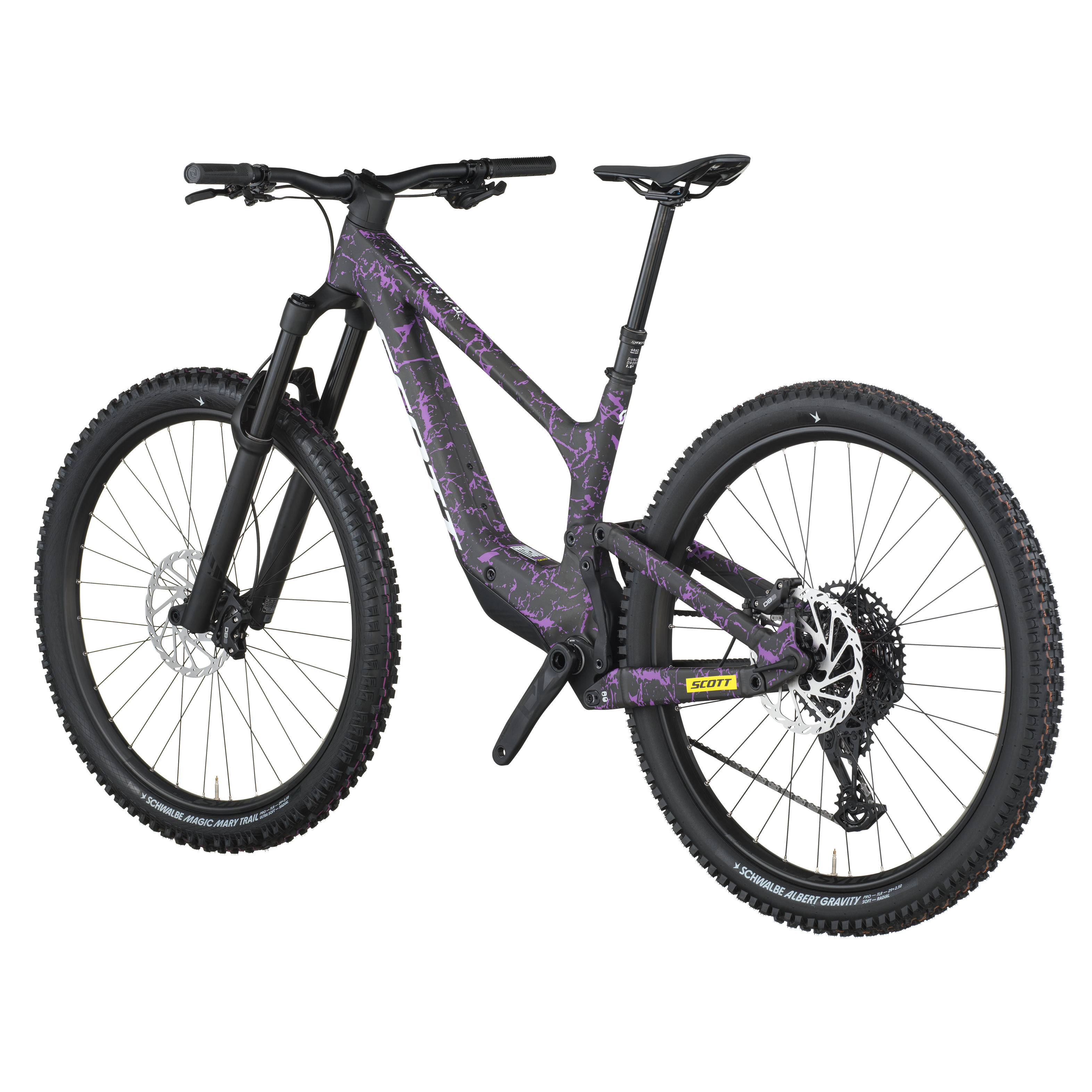 Scott Ransom 920 carbone noir/crackle violet
