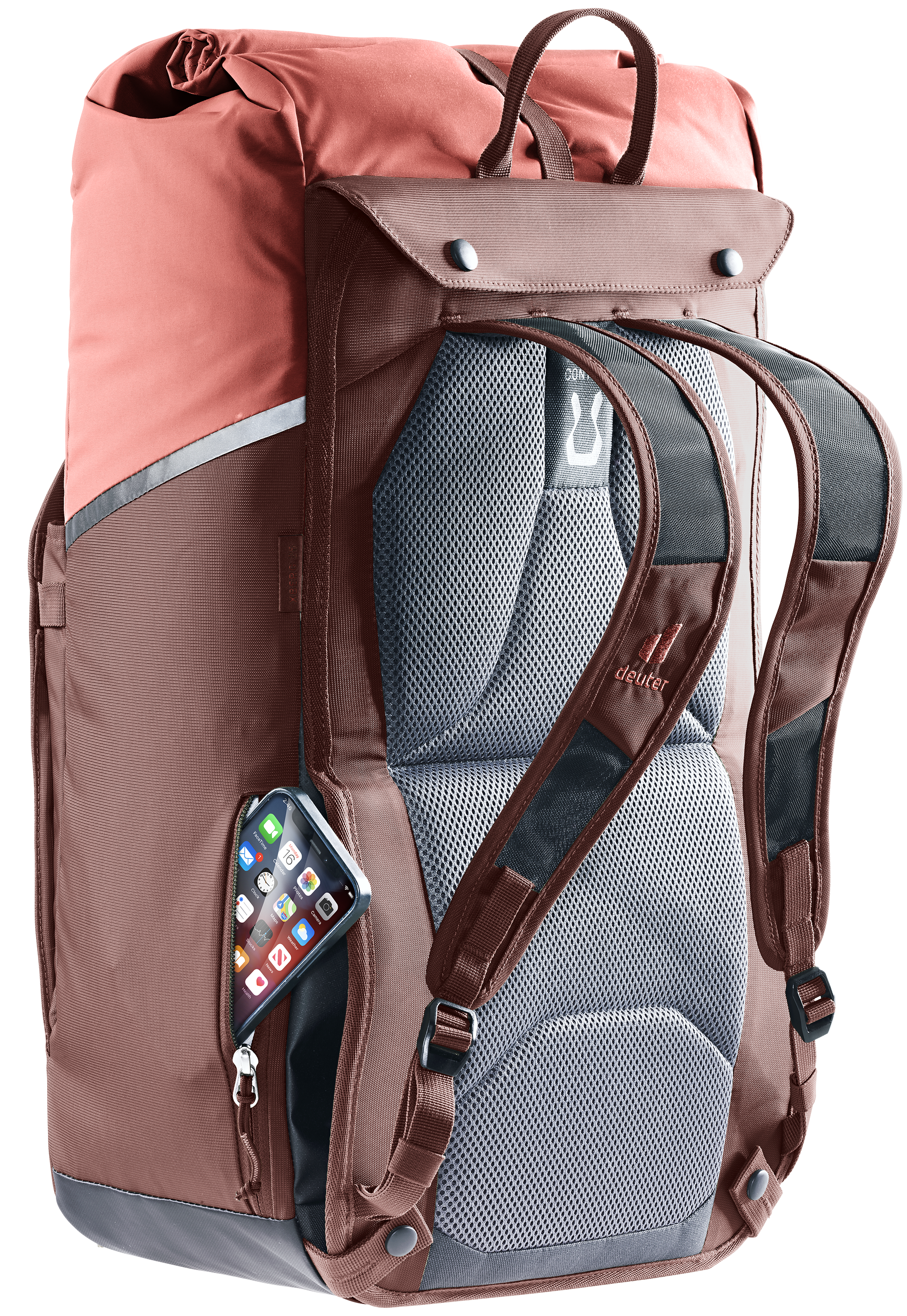 deuter Xberg 25 Sac à dos Sacoche de porte-bagages raisin-caspia