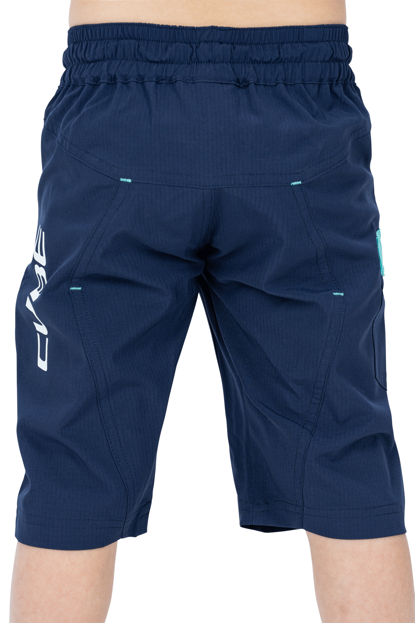 Short baggy CUBE TEAMLINE ROOKIE bleu menthe