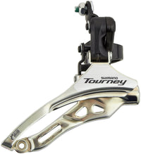 Shimano Tourney FD-TY300 dérailleur avant collier haut 3x6-/7 vitesses tirage bas noir/argent – aktuelle Variante