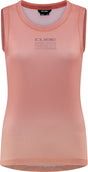 CUBE WS maillot de corps fonctionnel mesh sans manches corail