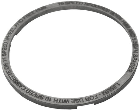 Bague d'espacement Shimano 1,85 mm pour cassettes 10 vitesses