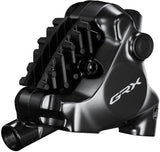 Shimano GRX ST-RX820/BR-RX820 Set de freins à disque arrière Flat Mount 12 vitesses gris/noir