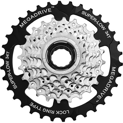 SunRace MFM4S roue libre 7 vitesses noir/argent