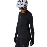 Fox W Flexair LS Maillot Noir