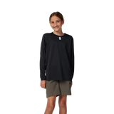 Fox YTH Defend LS Maillot Noir