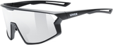 uvex Skyryse lunettes de vélo Noir Mat / Miroir Argent