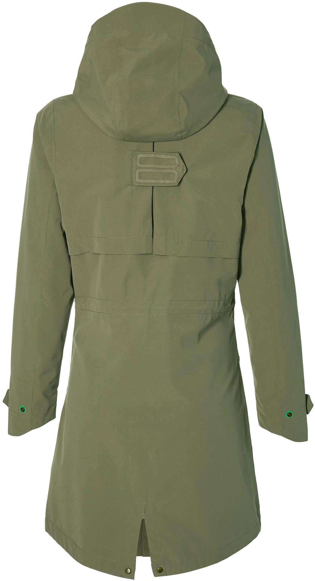 Basil Mosse parka de pluie femme olive