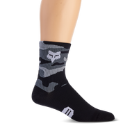 Fox 6" Ranger Chaussette Noir Camouflage
