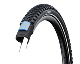 Schwalbe MARATHON PLUS MTB SmartGuard ADDIX 27,5" Tubeless Ready 57-584 réfléchissant noir