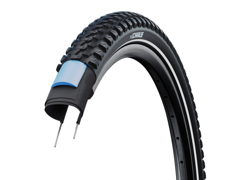 Schwalbe MARATHON PLUS MTB SmartGuard ADDIX 27,5" Tubeless Ready 57-584 réfléchissant noir