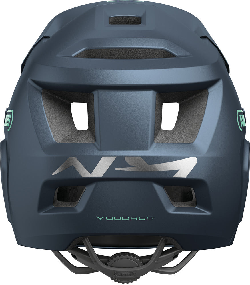 ABUS Youdrop FF Casque Enfant, bleu nuit