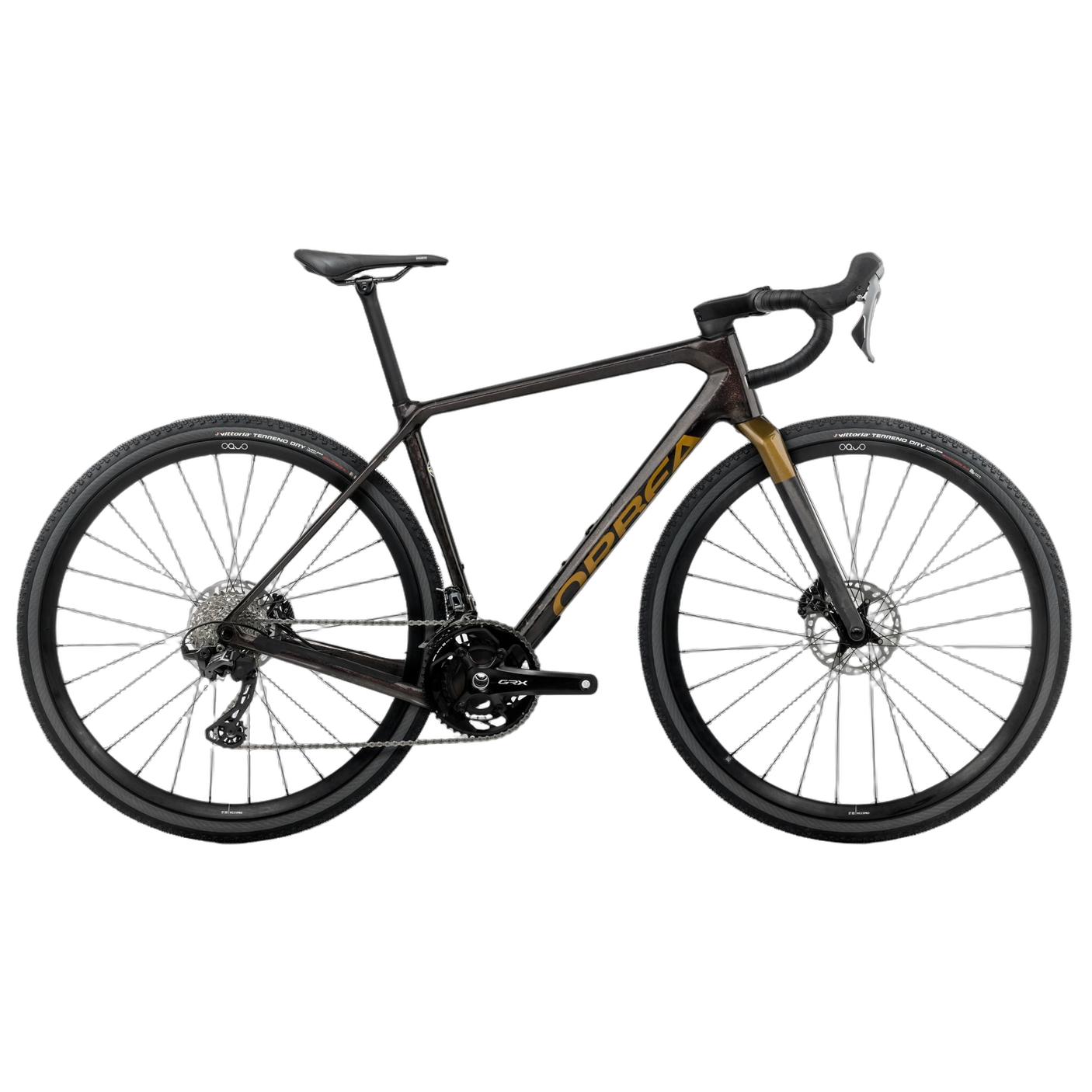Orbea TERRA M20TEAM Cosmic Carbon View - Vert Olive Métallique Brillant (2025)