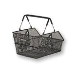 Basil Cento S Flower panier arrière universel noir