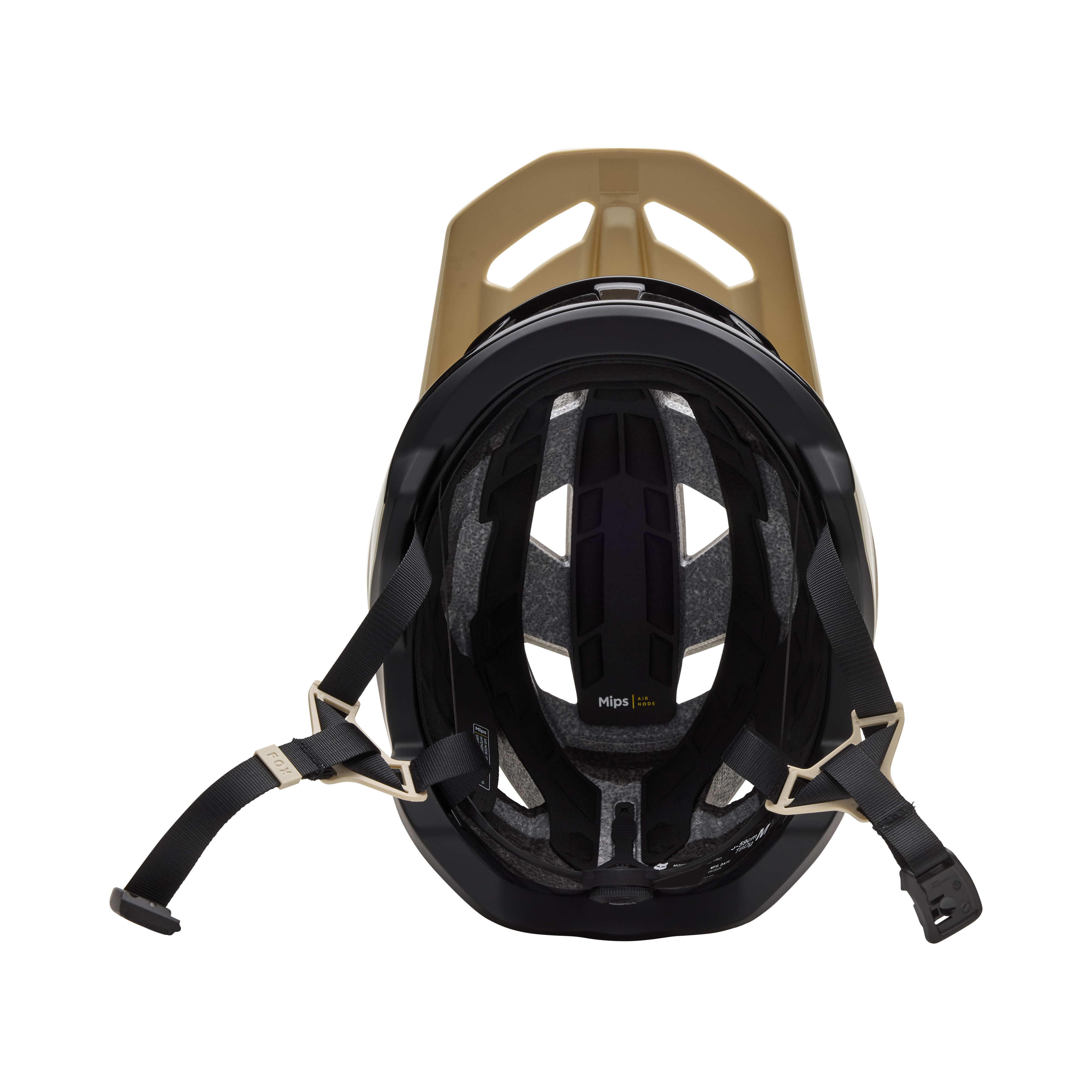 Casque VTT Fox Speedframe Pro Backfade Crème