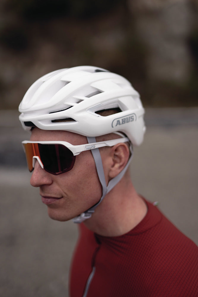 Abus AIRBREAKER 2.0 Casque route blanc pur