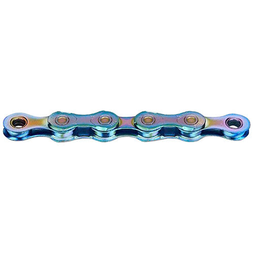 KMC X12 chaîne 12 vitesses 126 maillons aurora blue