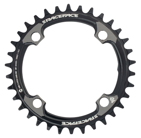 Race Face Narrow Wide plateau 104BCD 4 trous Shimano 12 vitesses black