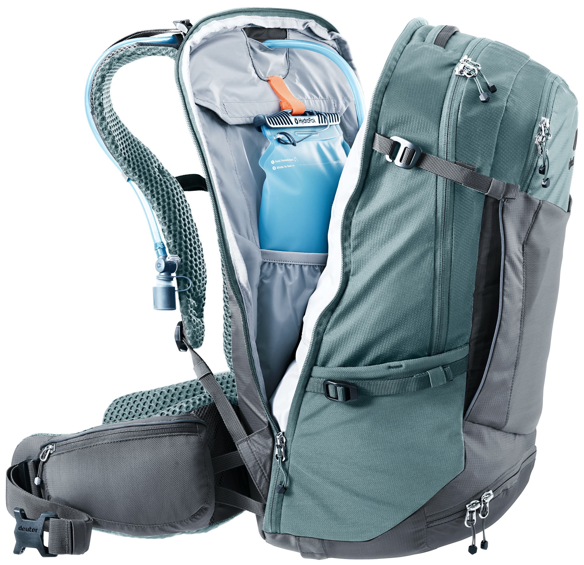 deuter Trans Alpine Pro 28 sac à dos vélo graphite-shale