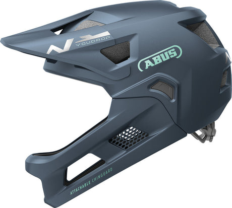 ABUS Youdrop FF Casque Enfant, bleu nuit
