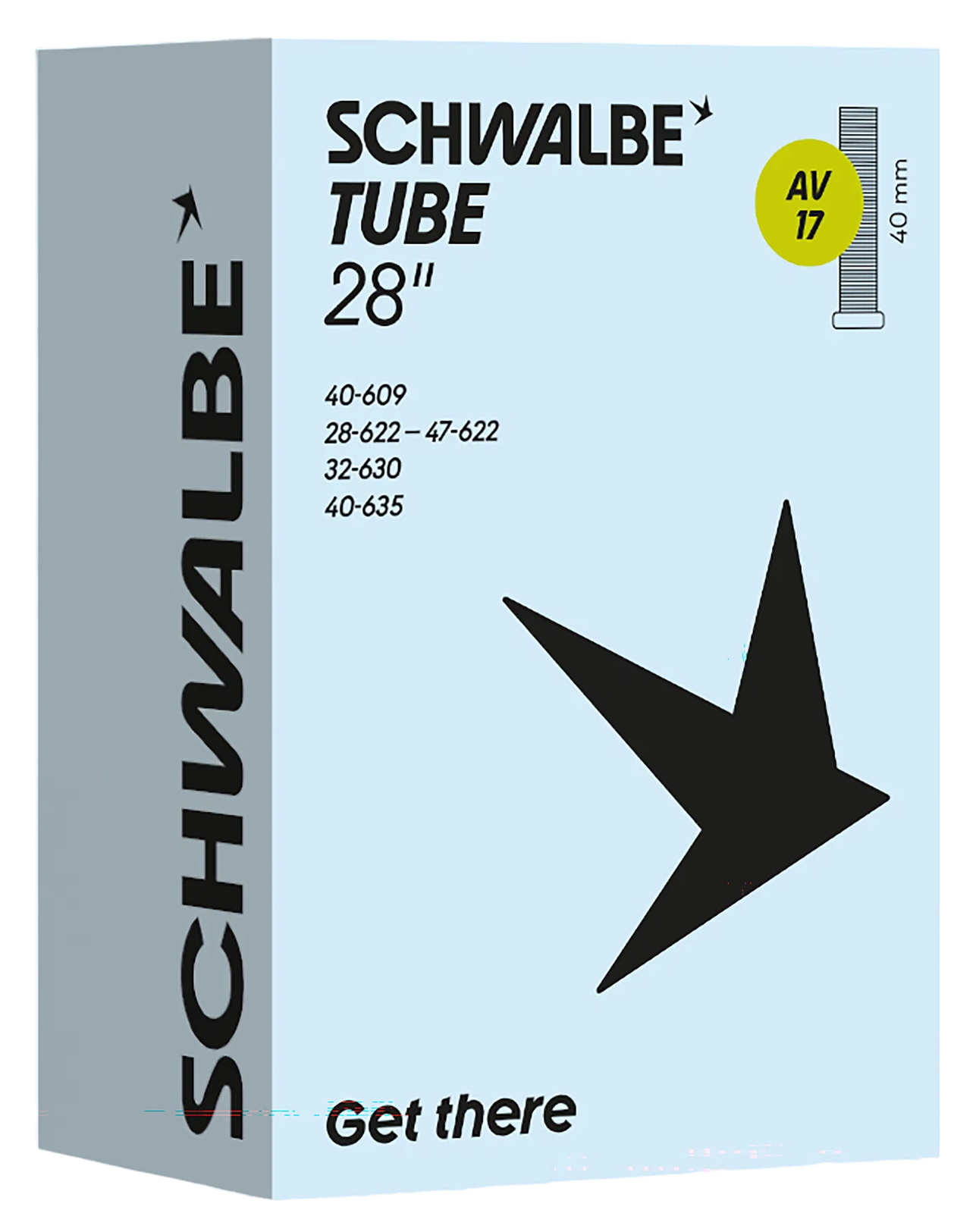 Schwalbe AV 17 chambre à air 28/47-622/635