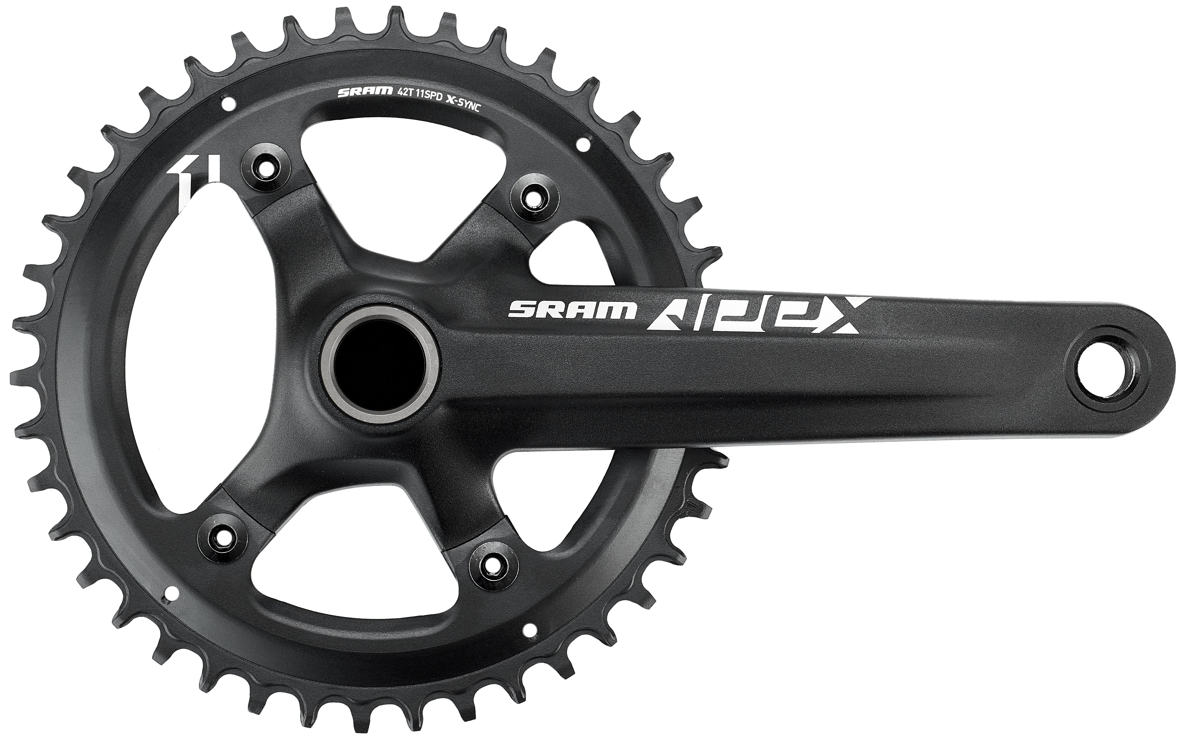 SRAM Apex 1 pédalier 42 dents 11 vitesses noir