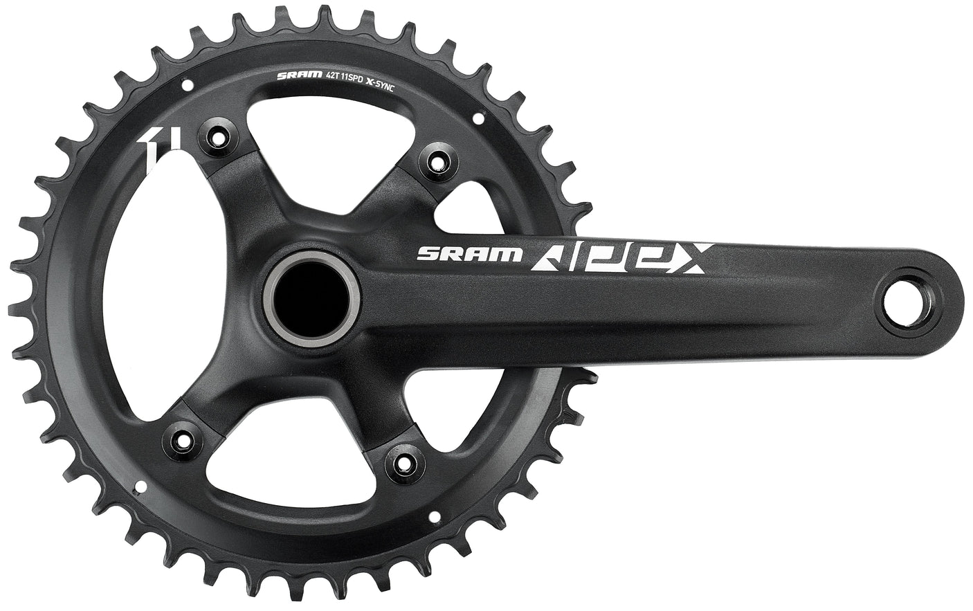 SRAM Apex 1 pédalier 42 dents 11 vitesses noir
