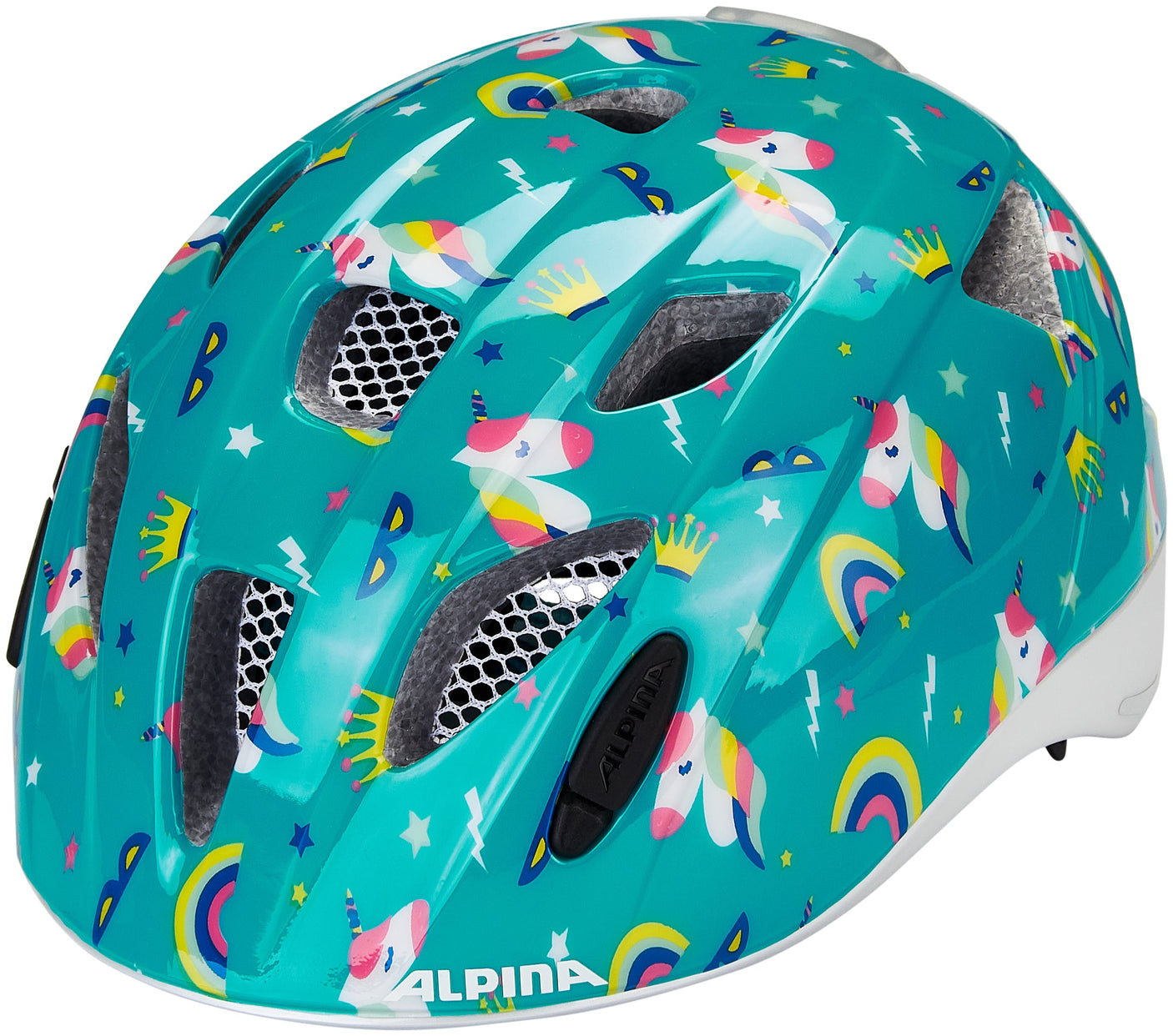Casque enfant Alpina Ximo Flash turquoise