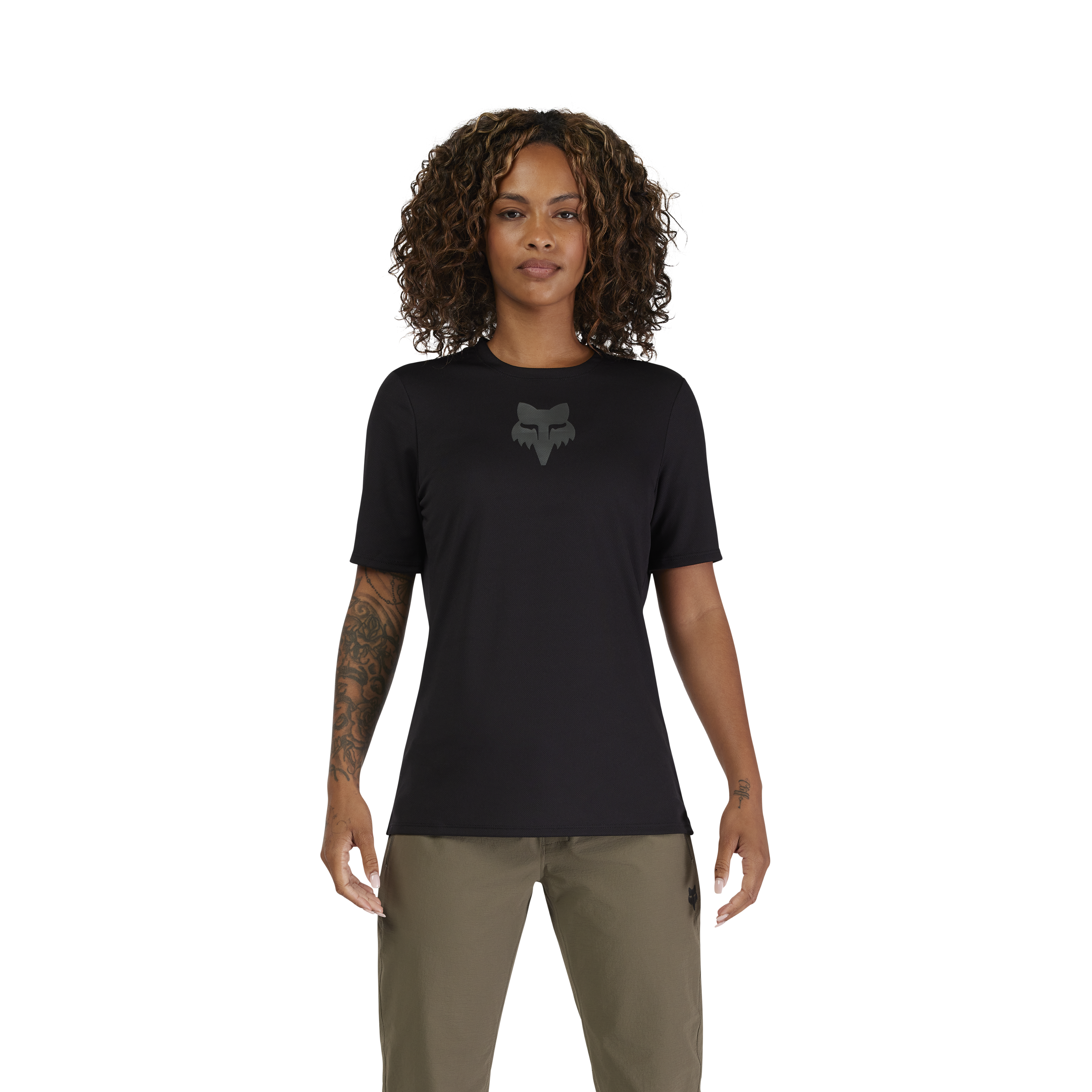 Fox W Ranger SS Maillot Head Black