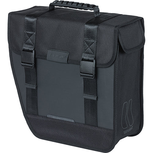 Basil Tour Waterproof Sacoche de porte-bagages gauche 14l noir