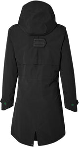 Basil Mosse parka de pluie femme noir