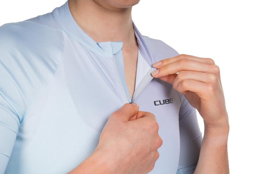 Cube ROAD/XC WS Maillot manches courtes bordeaux