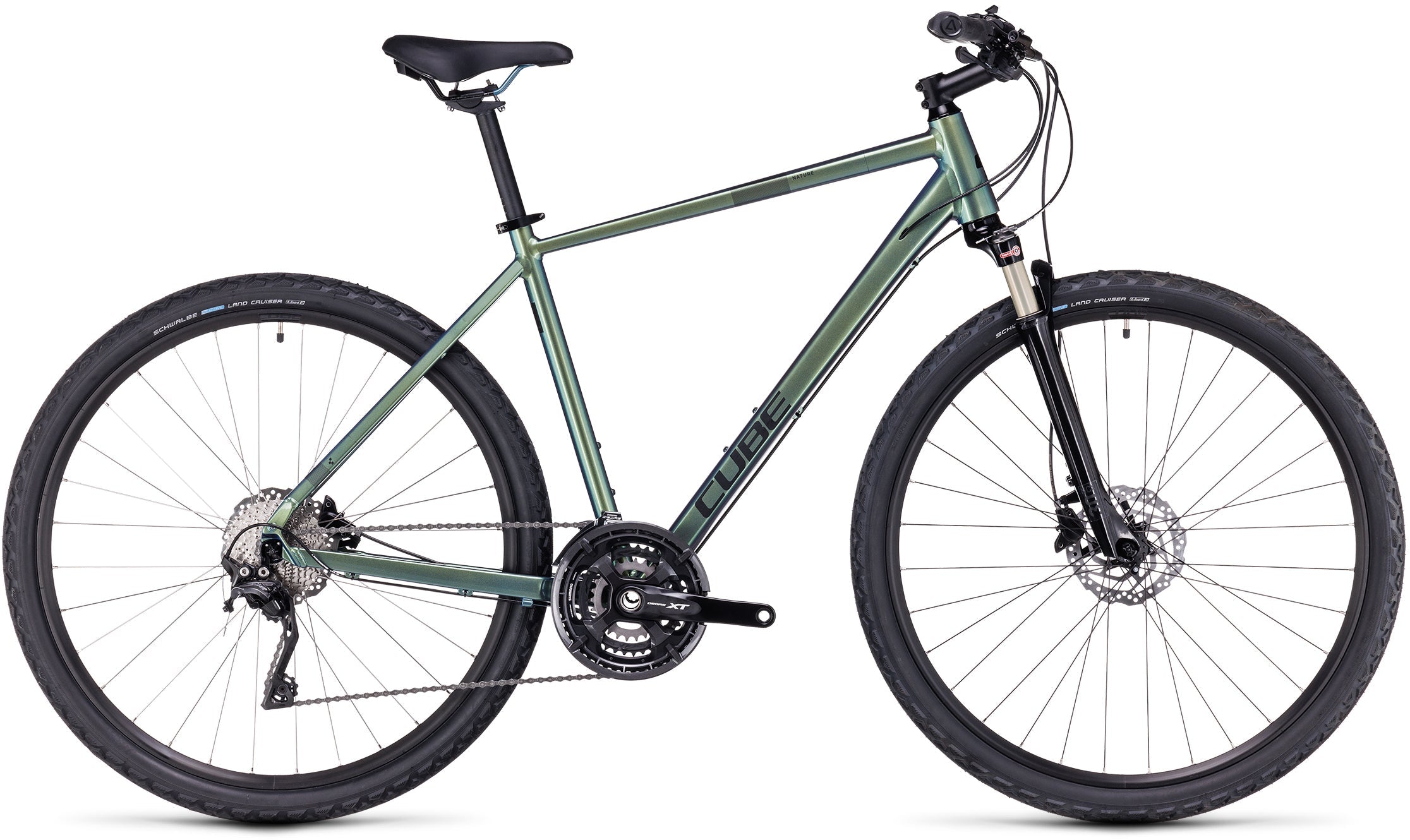 Cube Nature EXC Classic vert´n´black