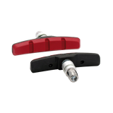XLC BS-V01 patins de frein V-Brake 4 pièces noir/rouge