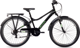S'cool troX 26-K6 Noir/Vert Néon