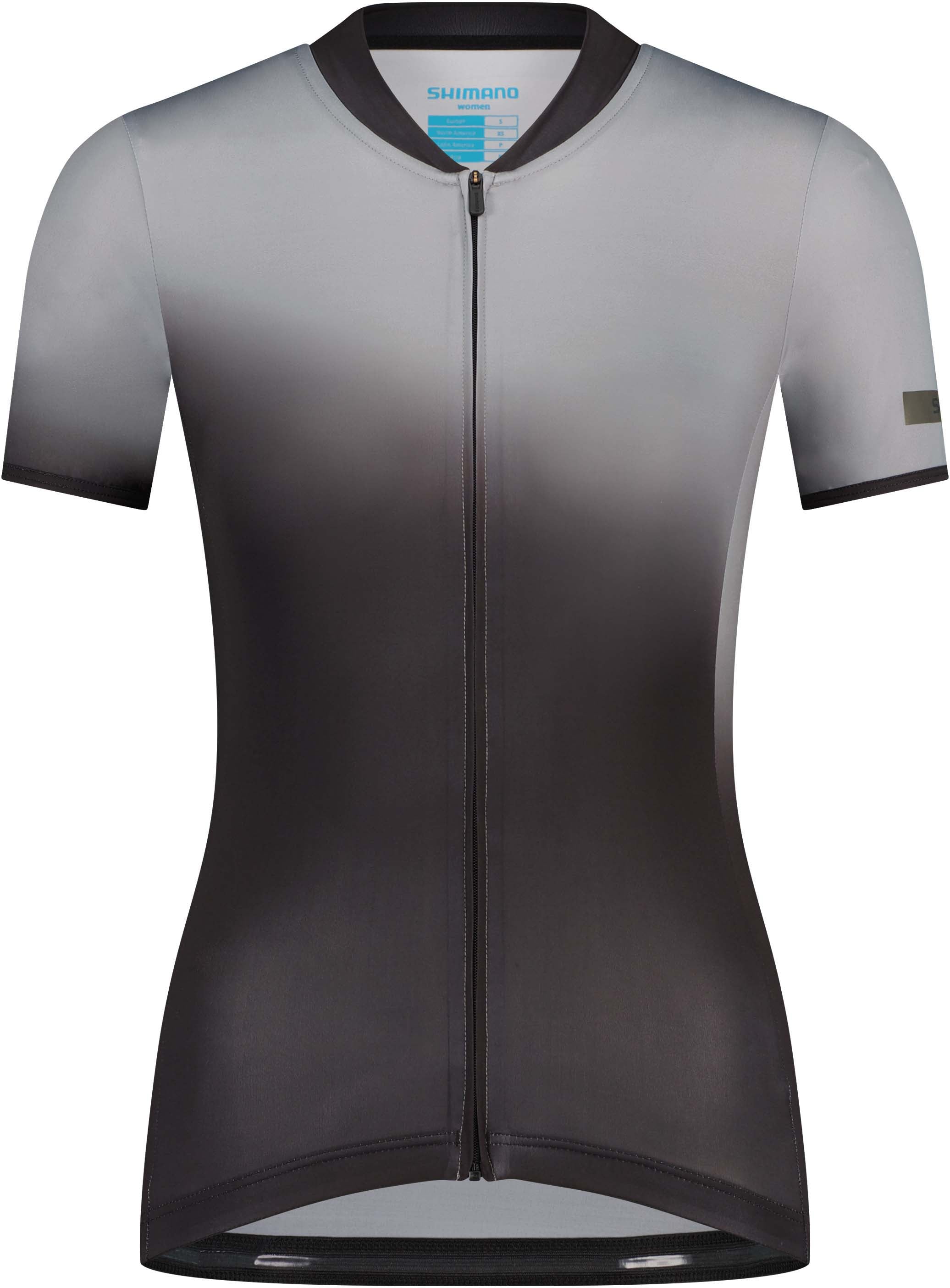 Shimano W's EVOLVE Avventura Maillot manches courtes Anthracite Gris
