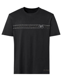 T-shirt cycliste homme VAUDE V noir/noir