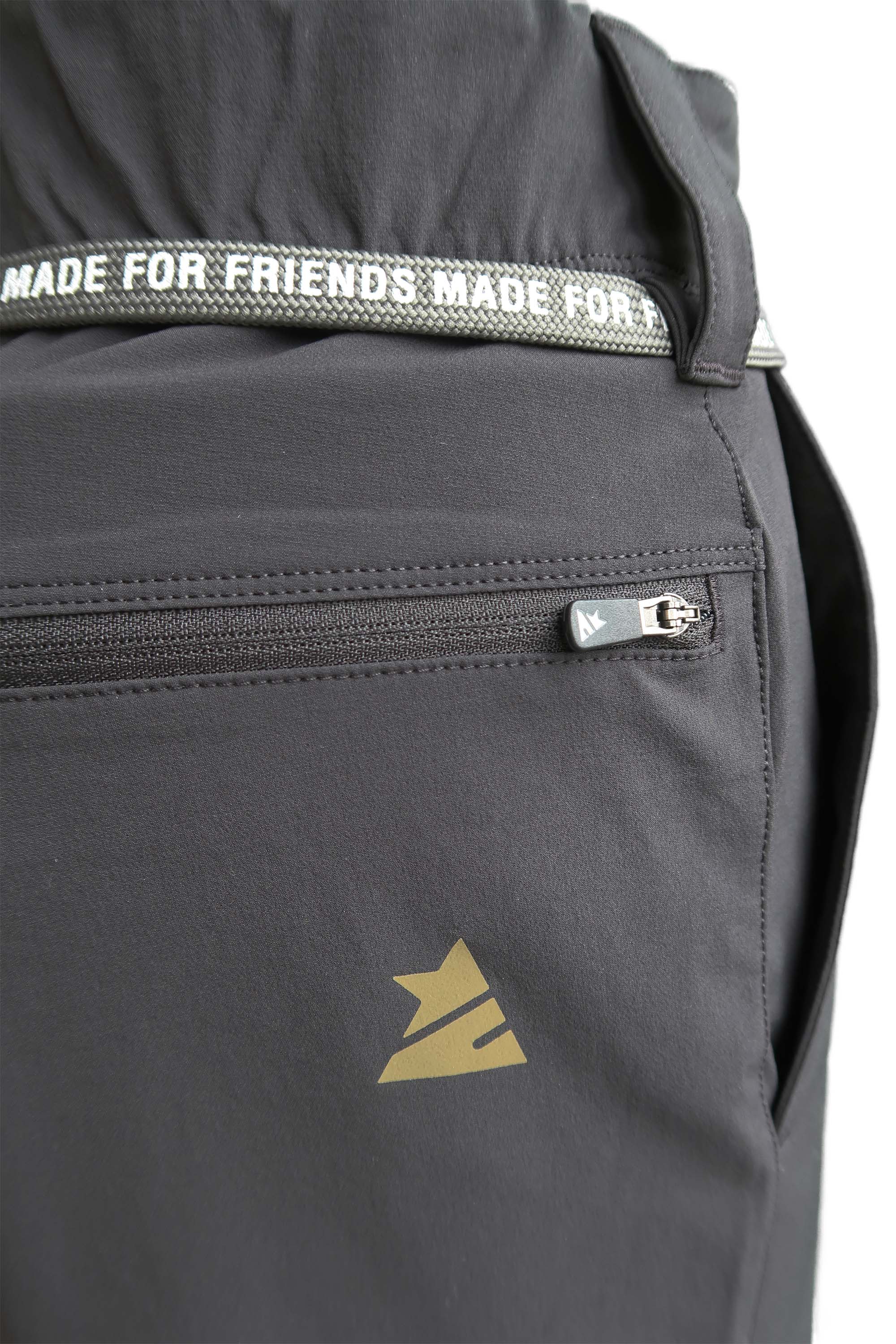 Zimtstern Xalpz Tech Shorts Homme Pirate Black